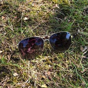 Leopard Print Aviators with Black Tint Lenses